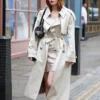 London 2026 Ellie Bamber Trench Coat