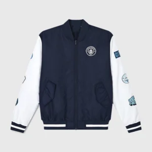 Manchester City Varsity Bomber Jacket