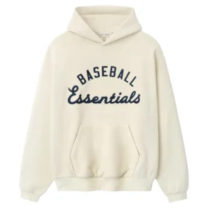 Men and Women Essential Pinstripe Hoodie