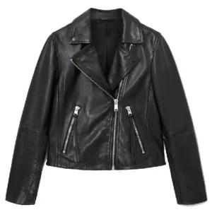 Mint S01 Emma Laird Leather Jacket Shop Now
