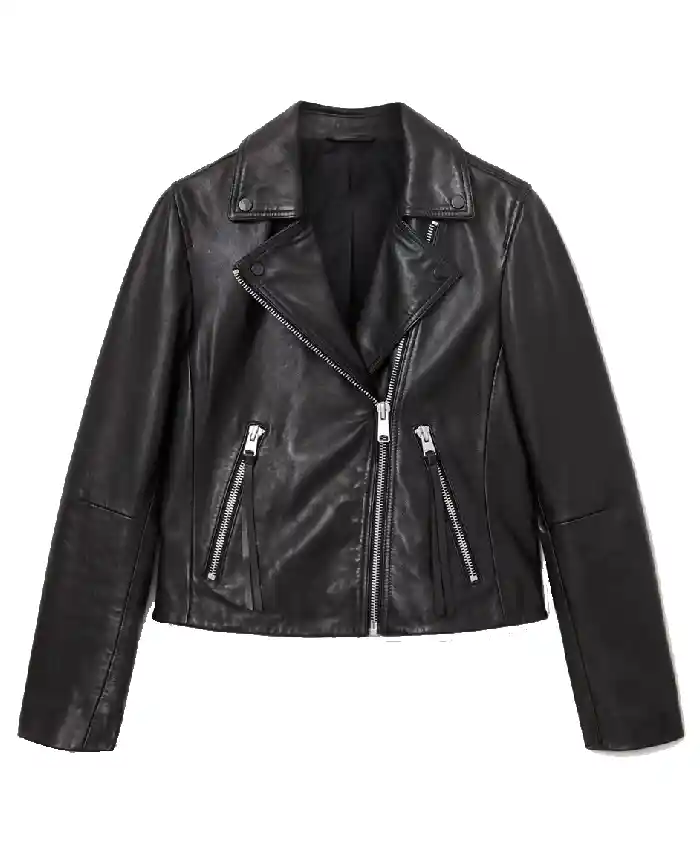 Mint S01 Emma Laird Leather Jacket Shop Now