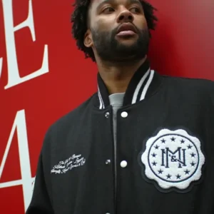 Mitchell-Ness-Black-Authentic-Wool-Varsity-Jacket