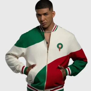 Morocco World Cup Colorblock Jacket For Sale