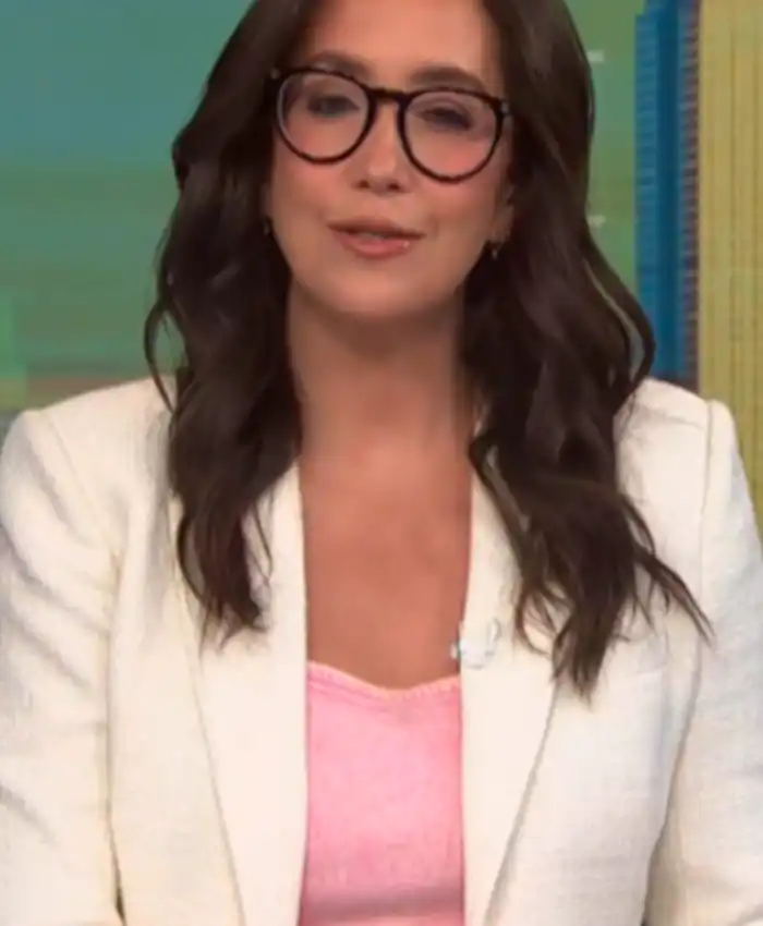 NBC News Daily 2026 Savannah Sellers White Blazer