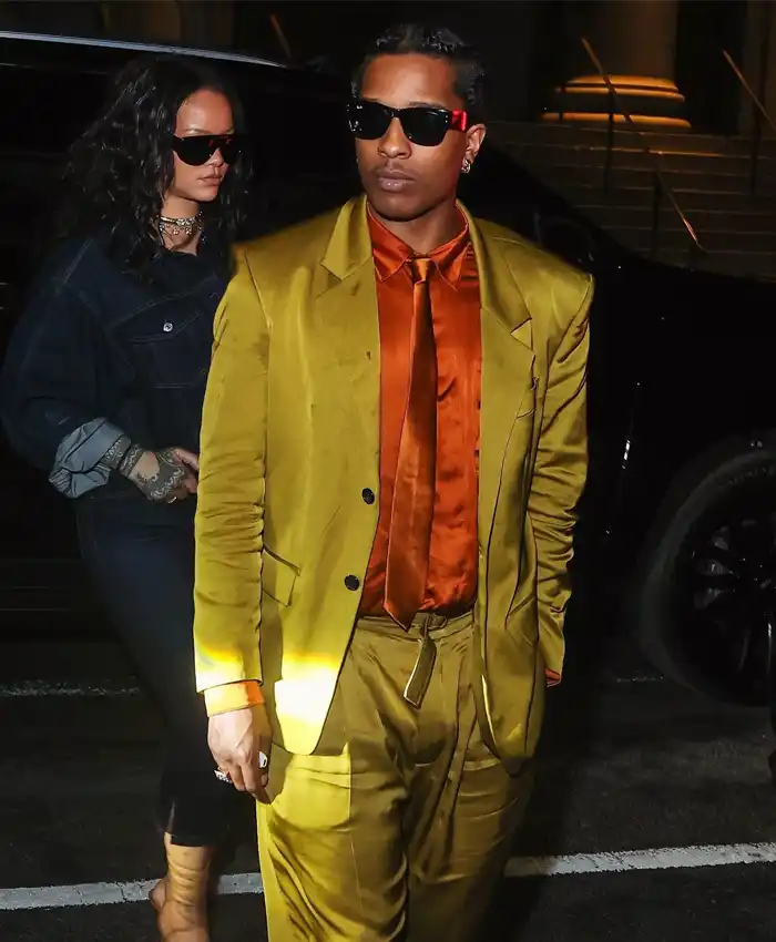 NYC A$AP Rocky Knicks Game 4 Blazer