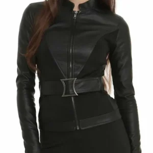 Natasha Romanoff Avengers Endgame Leather Jacket