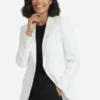 Nemesis 2026 Ebony Wilder White Blazer