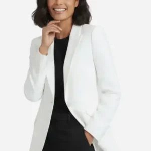 Nemesis 2026 Ebony Wilder White Blazer