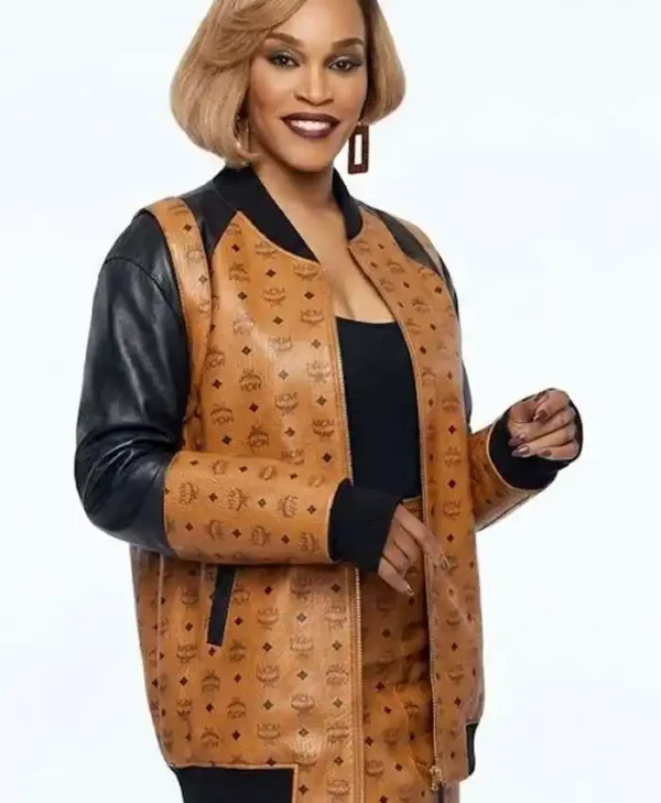 Nemesis Ebony Wilder MCM Leather Jacket