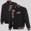 New York Knicks 2026 NBA Finals Champions Reversible Wool Jacket for sale