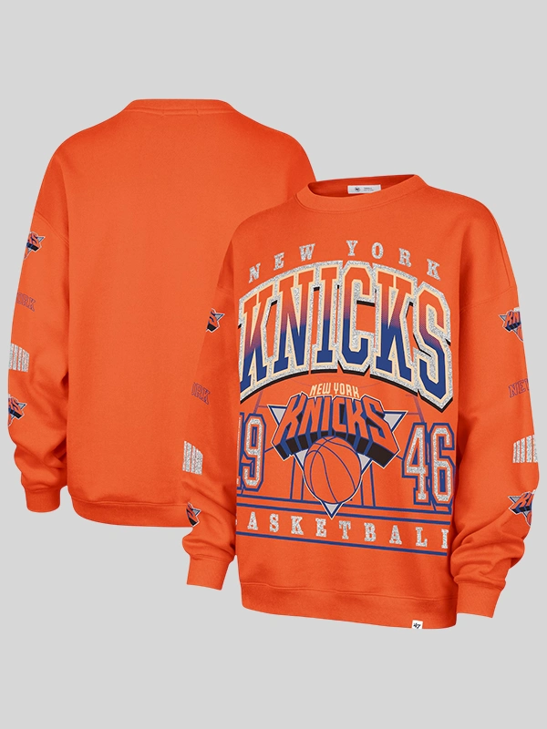 New York Knicks ’47 Orange 2025-26 City Edition Go Big Sweatshirt