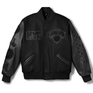 New York Knicks Nike Black 2026 NBA Champions Jacket
