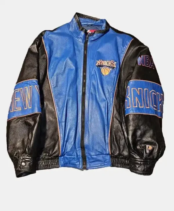New York Knicks Vintage Timothée Chalamet Leather Jacket