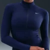 Nike One Fitted Women’s Blue Full-Zip Jacket