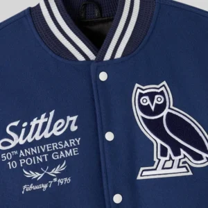 OVO Darryl Sittler Toronto Maple Leafs Varsity Jacket for sale
