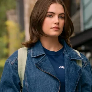 Off Campus S01 Hannah Wells Blue Jacket