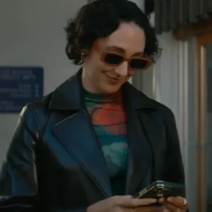 Off Campus S01 Joanna Maxwell Leather Blazer