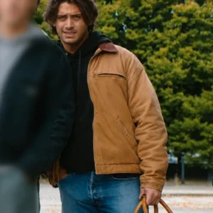 Off Campus S01 John Logan Brown Jacket