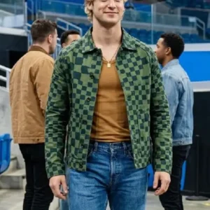 Off Campus S01 Stephen Kalyn Green Printed Jacket