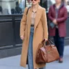 Off Weeks Jessica Chastain Wool Coat
