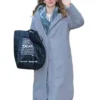 One Night Only 2026 Maya Hawke Grey Coat
