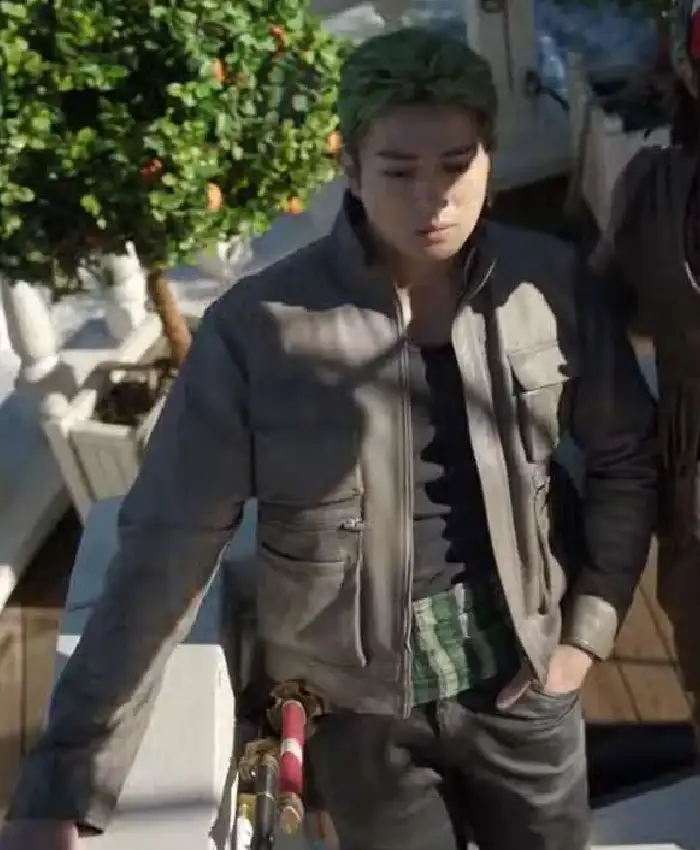 One Piece S02 Mackenyu Grey Jacket