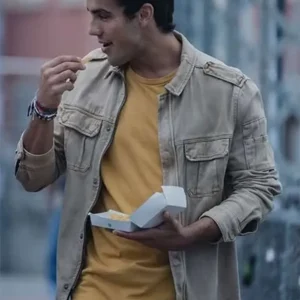 Oscar Casas Idols Brown Cotton Jacket