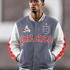 Palace x Nike England Varsity Jacket