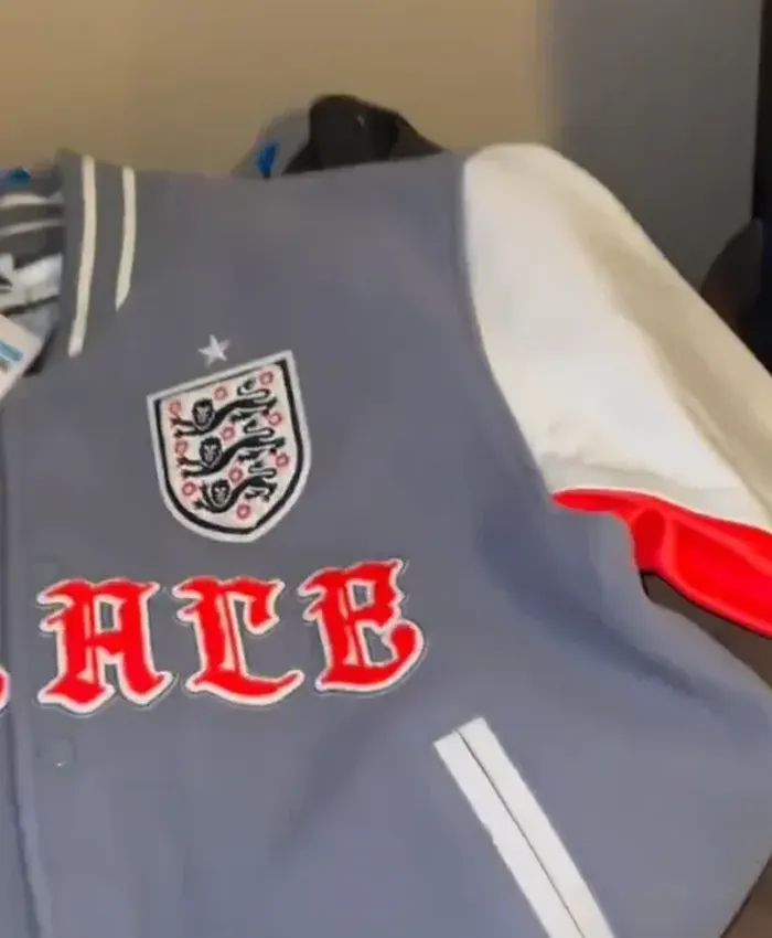Palace x Nike England Varsity Jacket For Sale