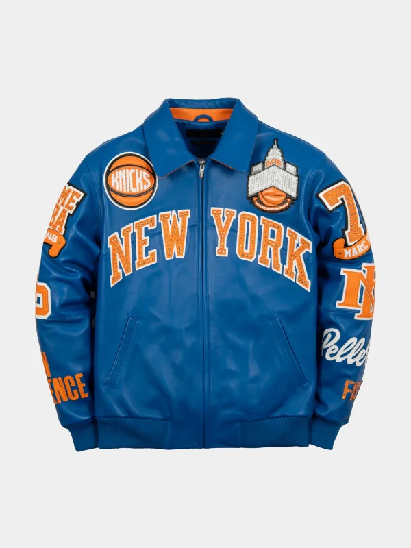Pelle Pelle Knicks blue Jacket