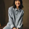 Pizza Movie Peyton Elizabeth Lee Denim Jacket