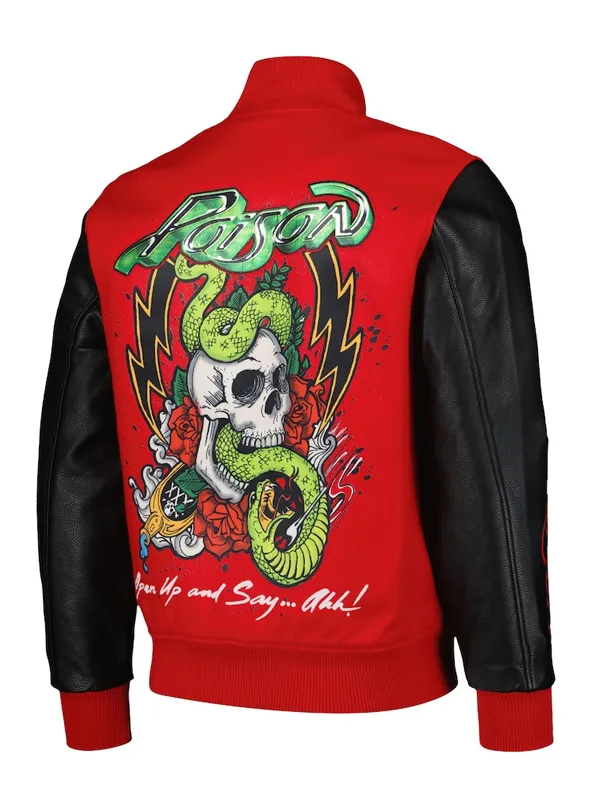 Poison-Open-Up-And-Say-Ahh-Loose-Red-Wool-Varsity-Jacket-For-Men-and-Women.webp