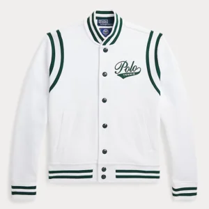 Polo Ralph Lauren Wimbledon Double-Knit Baseball Jacket