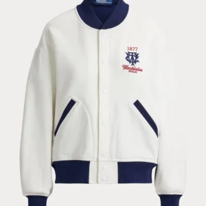 Polo Ralph Lauren Wimbledon White Double-Knit Jacket