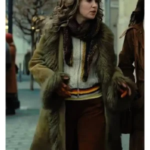 Ponies 2026 Haley Lu Richardson Fur Trim Suede Coat For Sale