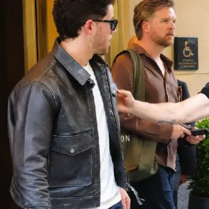 Power Ballad Press Junket Nick Jonas Jacket For Sale
