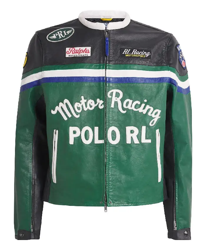 Ralph Lauren Green Cafe Racer Jacket