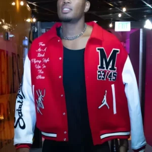 Rui Hachimura Saint MX6 x Jordan Varsity Jacket