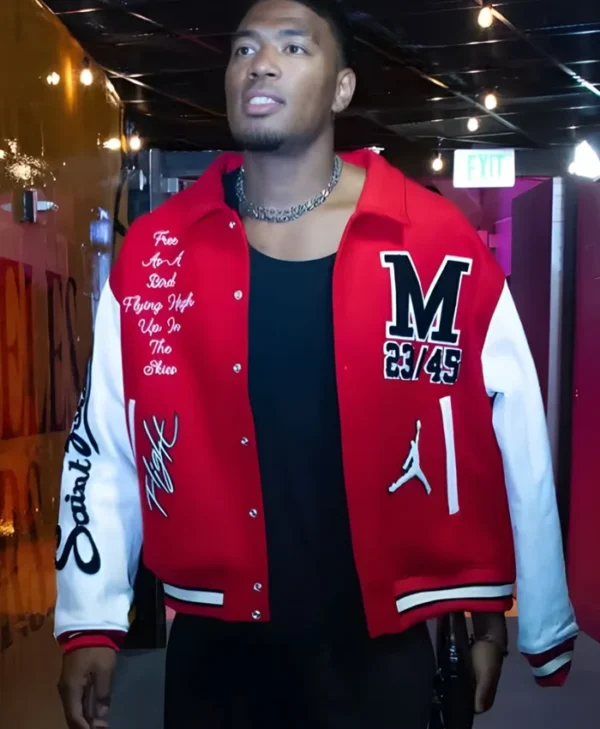 Rui Hachimura Saint MX6 x Jordan Varsity Jacket