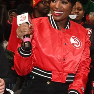 Shamea Morton Atlanta Hawks Varsity Jacket