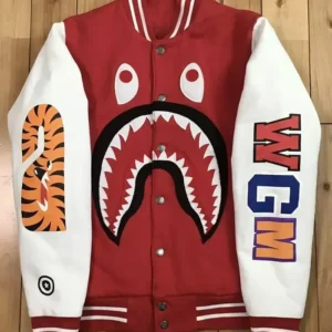 Shark Sweat Varsity Jacket