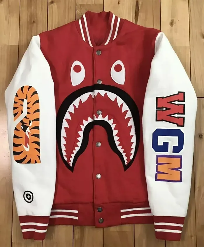Shark Sweat Varsity Jacket
