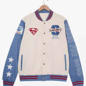 Shop Superman Varsity Jacket
