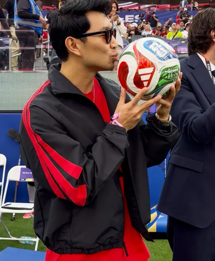 Simu Liu 2026 FIFA World Cup Adidas Track Jacket For Sale