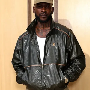 Skepta Louis Vuitton SS27 Black Satin Jacket