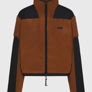 Skims Teddy Brown & Black Jacket
