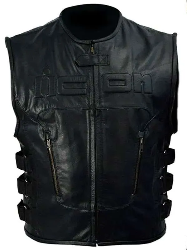 Skull-Printed-Black-Leather-Vest-For-Halloween.webp