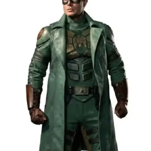 Soldier Boy Vought Rising 2026 Green Leather Vest