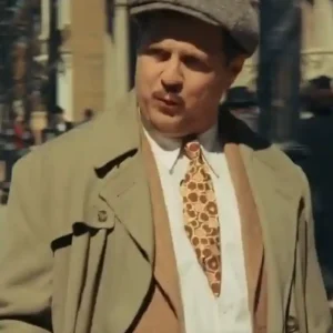 Spider Noir S01 Donegal Beige Coat