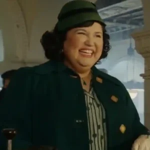Spider Noir S01 Janet Ruiz Green Coat
